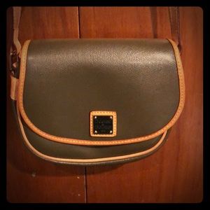 Dooney and Bourne Olive saddle bag FLASH SALE!